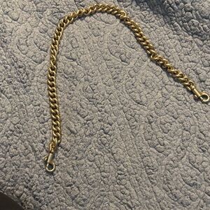 Coach Brass-Tone Purse Chain